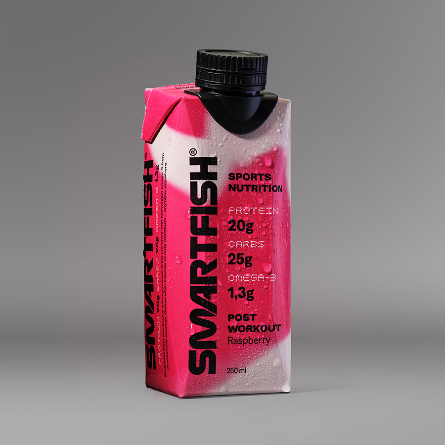 Post Workout Raspberry 250ml 4 Pack